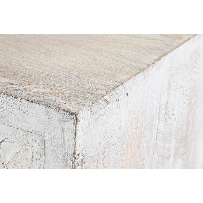 Servantă DKD Home Decor   Alb Metal Lemn de mango 150 x 38 x 80 cm