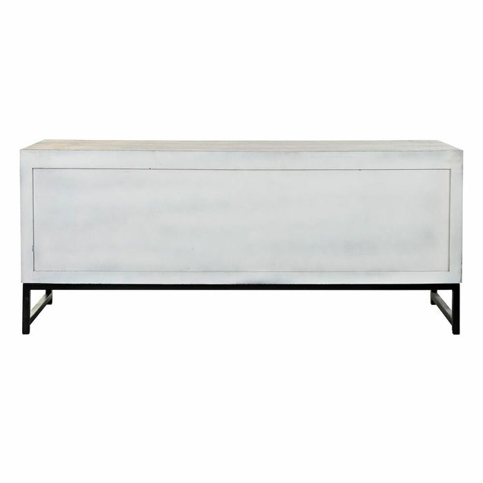 Mobilă TV DKD Home Decor Metal Lemn de mango (130 x 40 x 55 cm)