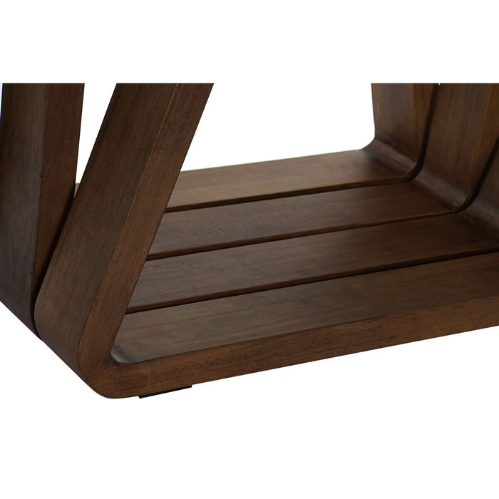 Masa de Cafea DKD Home Decor Geam nuc (130 x 70 x 42 cm)