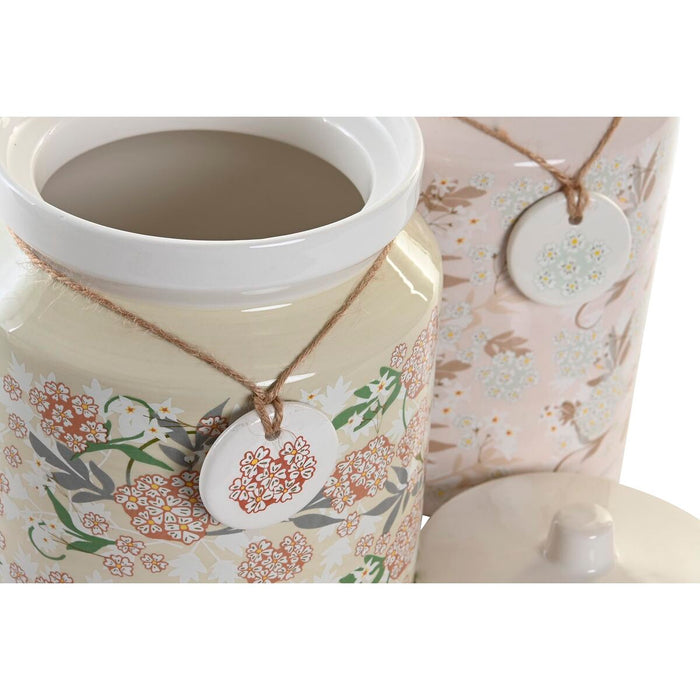Staniu DKD Home Decor 15 x 15 x 21 cm Dolomite Tradiţional (2 Unități)