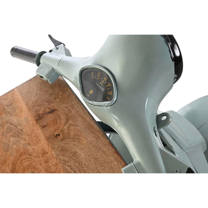 Dulap cu Sertare DKD Home Decor Albastru Metal Maro Motocicletă Lemn de mango Uzat (100 x 67 x 105 cm)