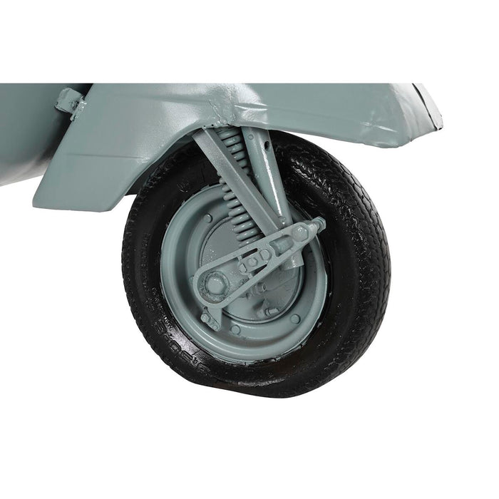 Dulap cu Sertare DKD Home Decor Albastru Metal Maro Motocicletă Lemn de mango Uzat (100 x 67 x 105 cm)