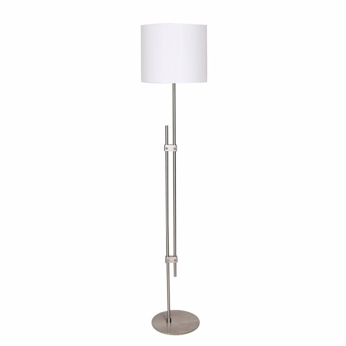Lampă cu Picior DKD Home Decor Argintiu Metal (30 x 30 x 148 cm)