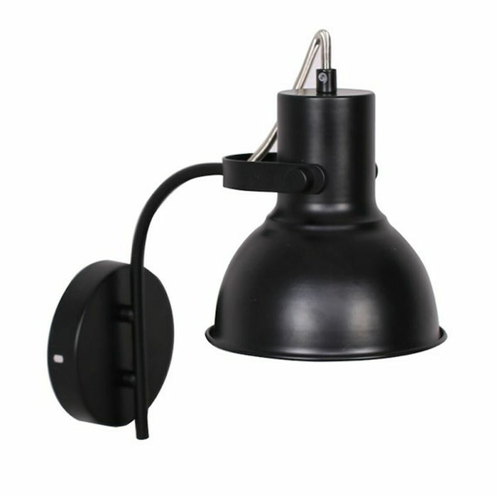 Lampă de Perete DKD Home Decor 15 x 20 x 28 cm 16,5 x 26 x 28 cm Roșu Negru Metal 220 V 50 W Loft (2 Unități)