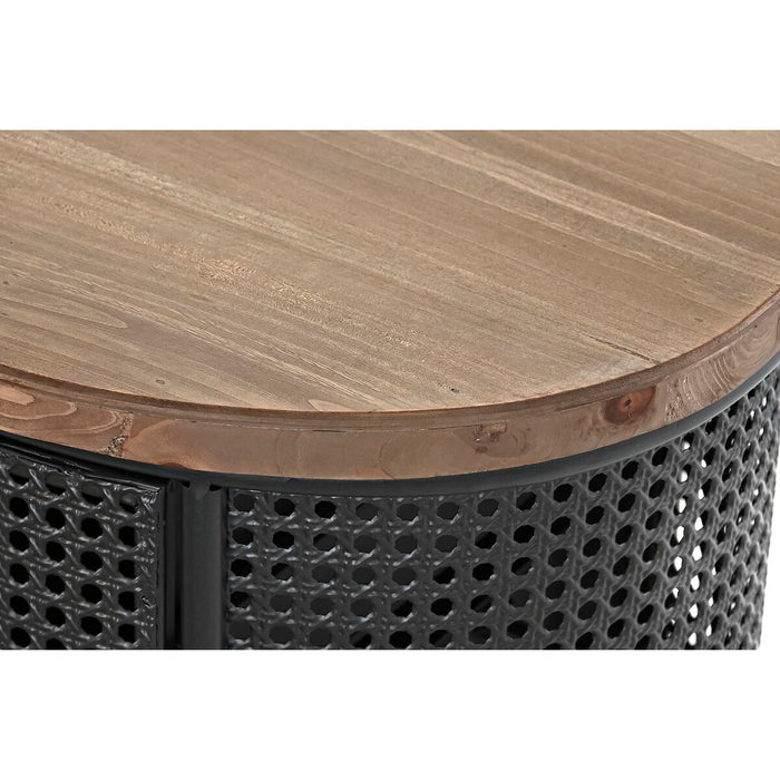 Noptieră DKD Home Decor Brad Metal (53 x 35 x 51 cm)