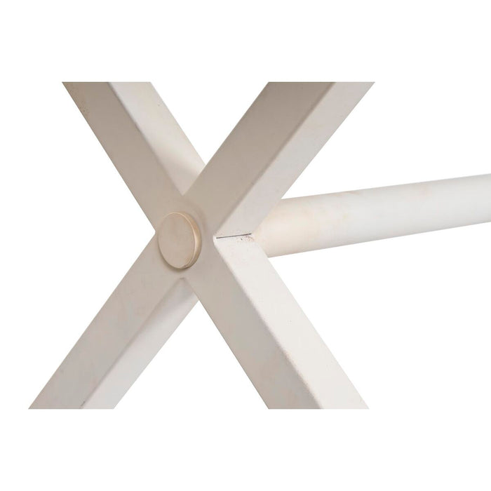 Masă de Sufragerie DKD Home Decor Alb Metal Lemn de mango 180 x 90 x 76 cm