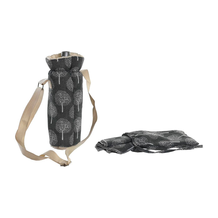 Coș DKD Home Decor Picnic Gri Natural Lemn răchită 40 x 28 x 19 cm