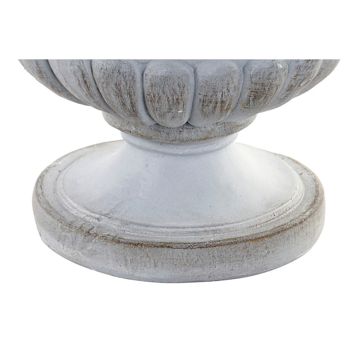 Ghiveci DKD Home Decor Gri Fibră de Sticlă 49,5 x 49,5 x 39,5 cm