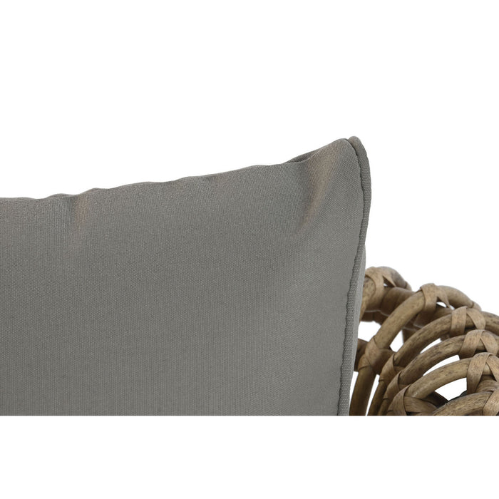 Set masă cu Trei scaune DKD Home Decor Maro Aluminiu ratan sintetic 144 x 67 x 74 cm