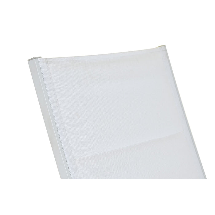 Lehátko DKD Home Decor Aluminiu Alb (193 x 70 x 30 cm)