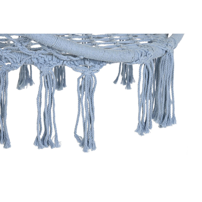 Hamac DKD Home Decor Albastru celest 80 x 63 x 128 cm