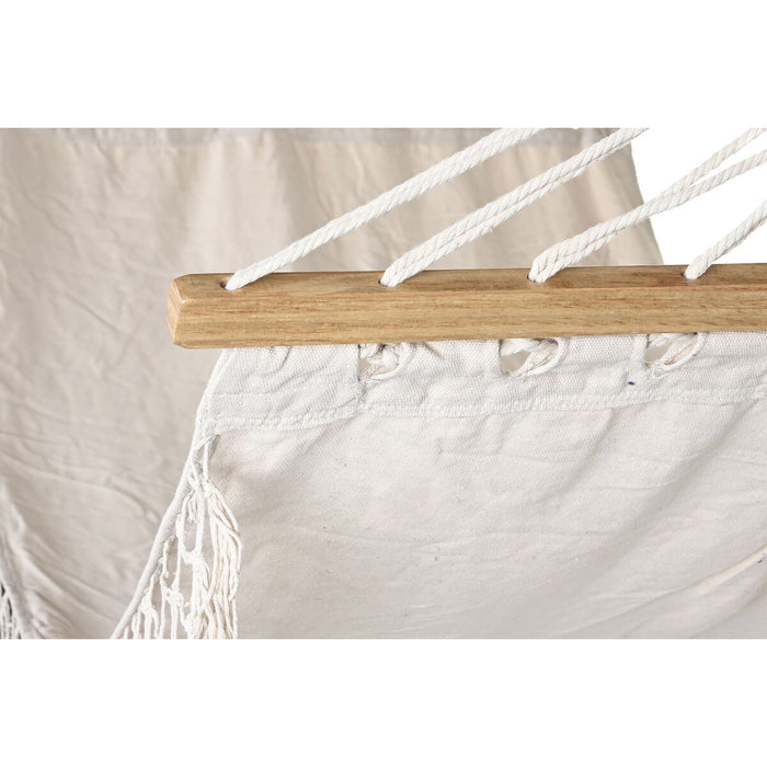 Hamac DKD Home Decor Alb Dub Franjuri (280 x 100 x 5 cm)