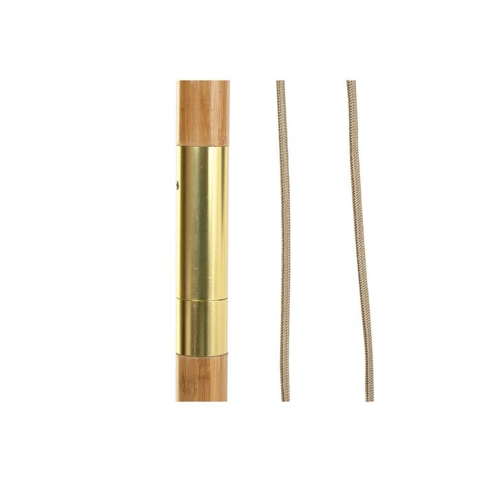Slunečník DKD Home Decor Natural Bej Aluminiu Bambus (300 x 300 x 230 cm)