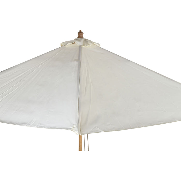 Slunečník DKD Home Decor Natural Bej Aluminiu Bambus (300 x 300 x 230 cm)