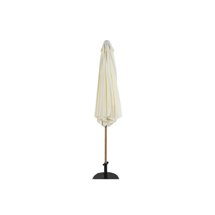 Slunečník DKD Home Decor Natural Bej Aluminiu Bambus (300 x 300 x 230 cm)