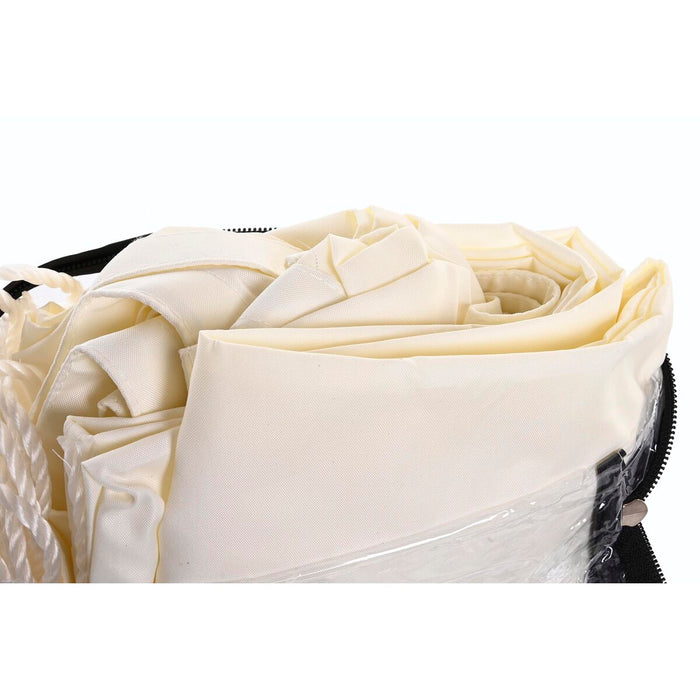 Umbrele din pânză DKD Home Decor Lumânare Bej Multicolor Oțel inoxidabil 500 x 500 x 2 cm 500 x 500 x 500 cm