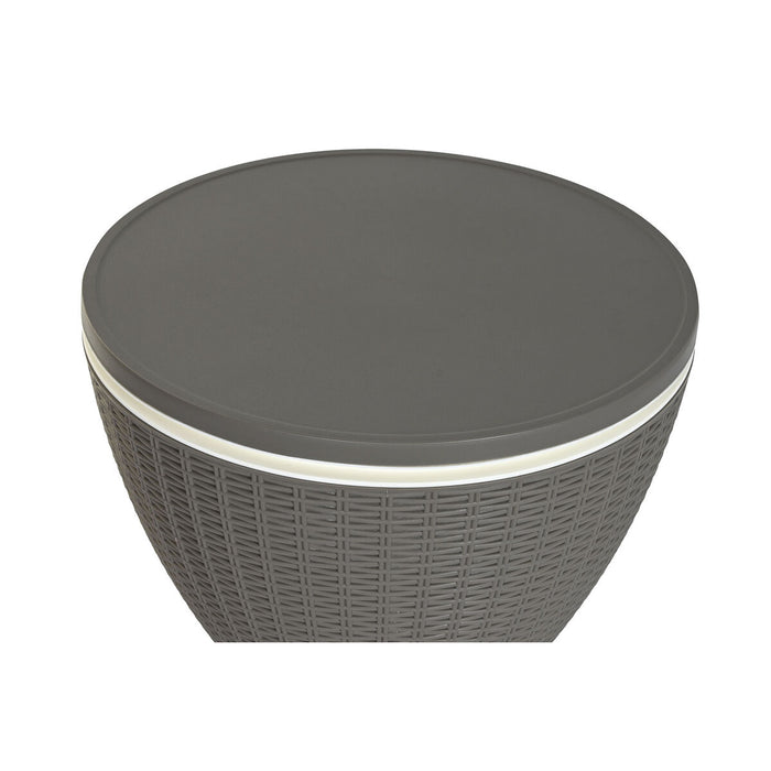 Frigider Portabil DKD Home Decor Alb Gri Multicolor polipropilenă ratan sintetic 48,5 x 48,5 x 57 cm