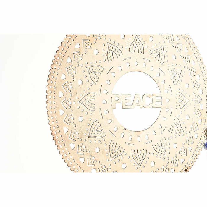 Figură Decorativă DKD Home Decor Auriu* Pene 25 x 1 x 77 cm