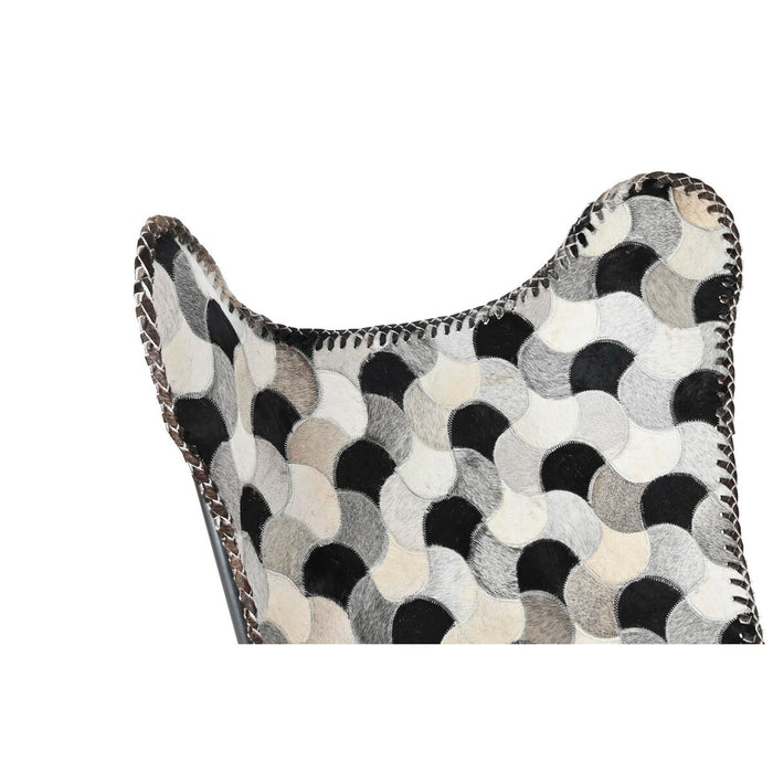 Fotoliu DKD Home Decor Alb Maro Fier 70 x 70 x 90 cm