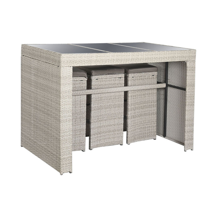 Set de Masă cu 6 Scaune DKD Home Decor 143 x 80 x 100 cm