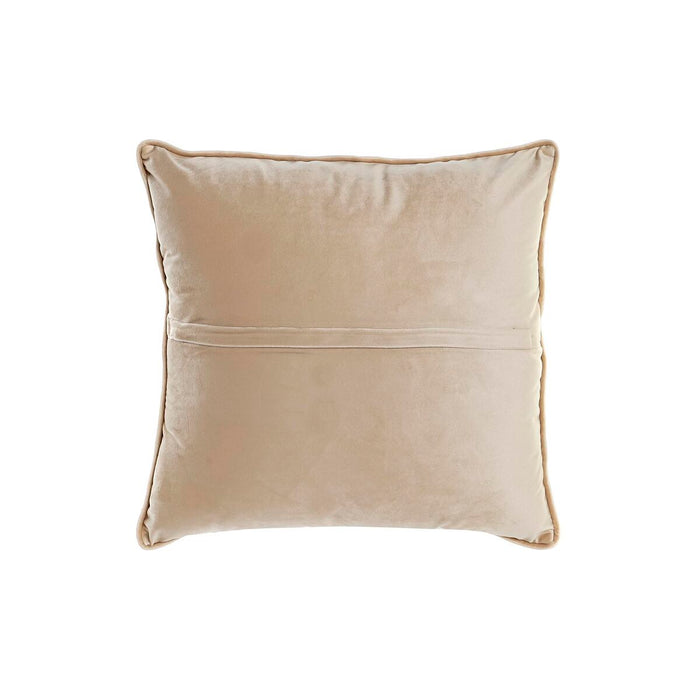 Pernă DKD Home Decor Auriu* 45 x 10 x 45 cm Květiny