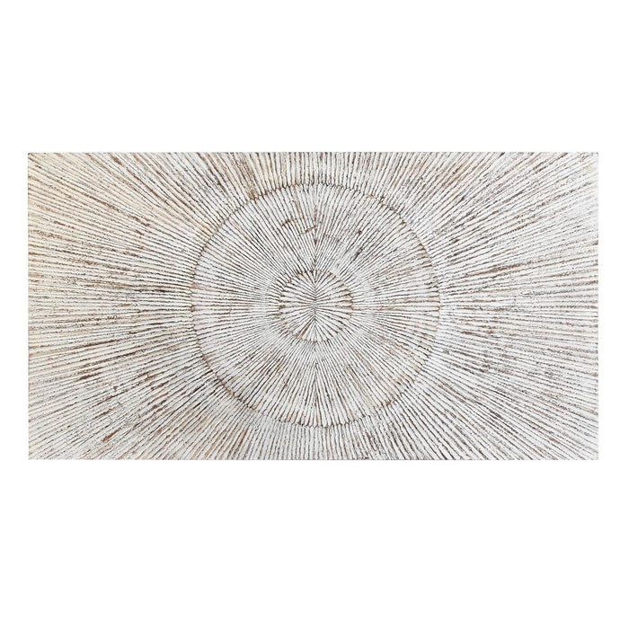 Tăblie de Pat DKD Home Decor 180 x 3,5 x 100 cm Alb Lemn MDF