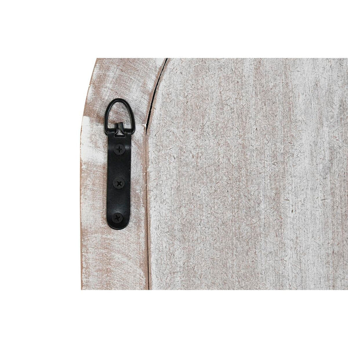 Oglindă de perete DKD Home Decor Geam Alb Lemn MDF murat (60 x 2,5 x 180 cm)