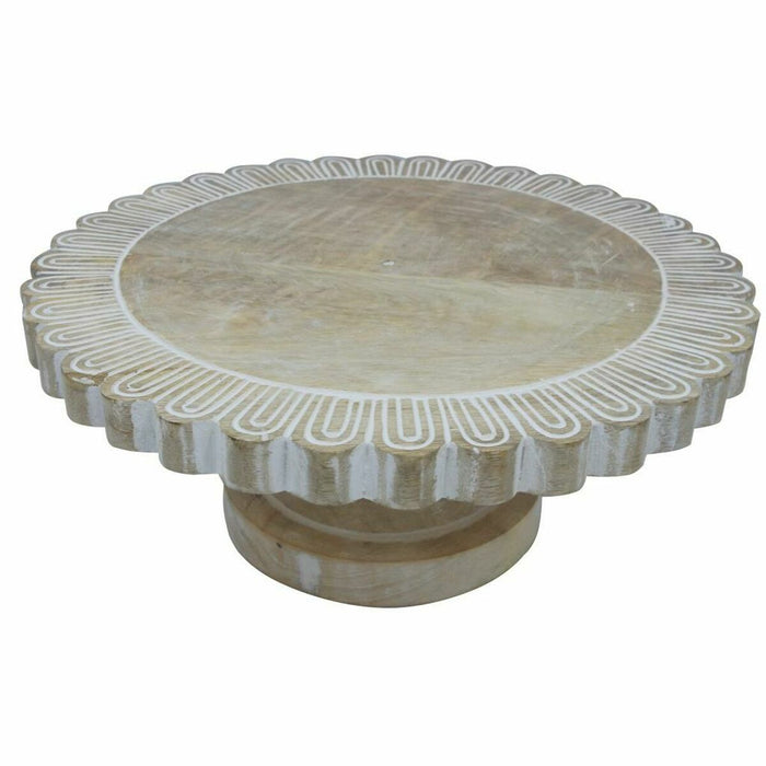 Decorațiune pentru Centrul Mesei DKD Home Decor 30,5 x 30,5 x 12,7 cm Natural Colonial murat