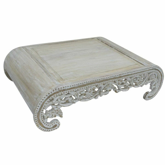 Masa laterală DKD Home Decor Alb Lemn Lemn de mango 121 x 83,80 x 35,50 cm 121 x 83,8 x 35,5 cm