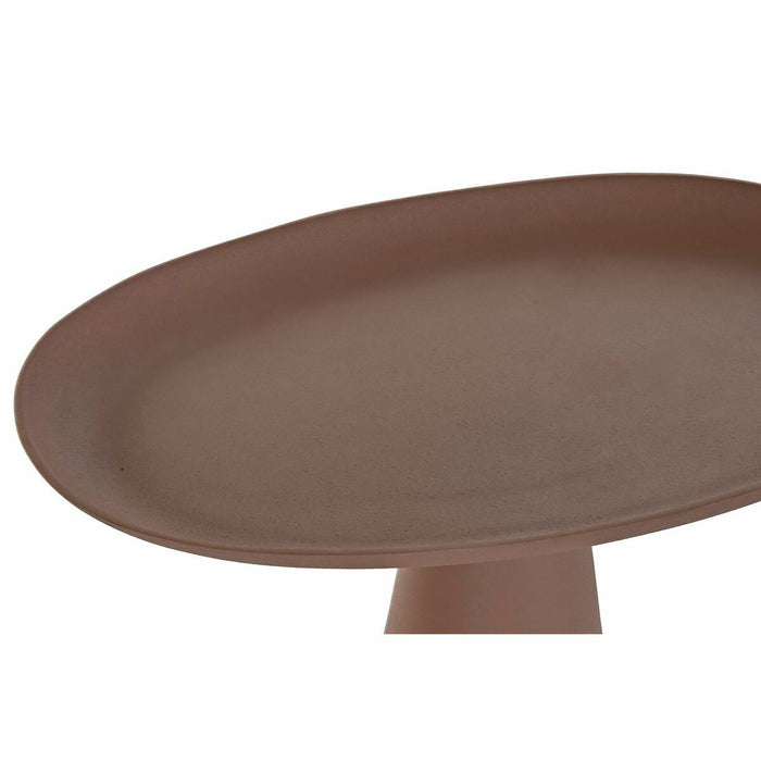 Masa laterală DKD Home Decor Roz Aluminiu (53 x 33 x 44 cm)