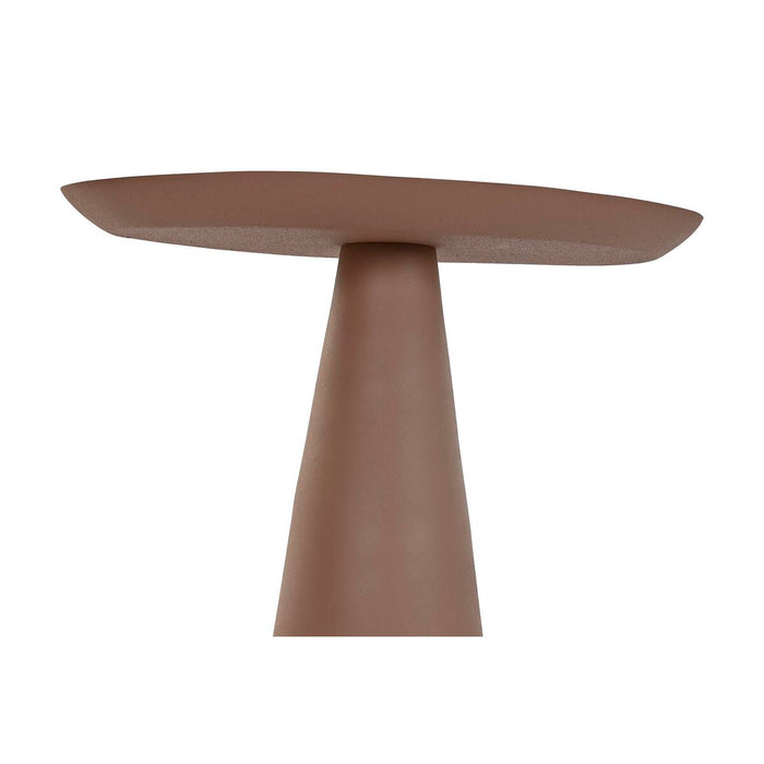 Masa laterală DKD Home Decor Roz Aluminiu (53 x 33 x 44 cm)