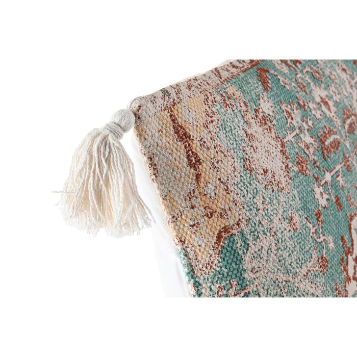 Pernă DKD Home Decor Fez Albastru 45 x 10 x 45 cm Franjuri