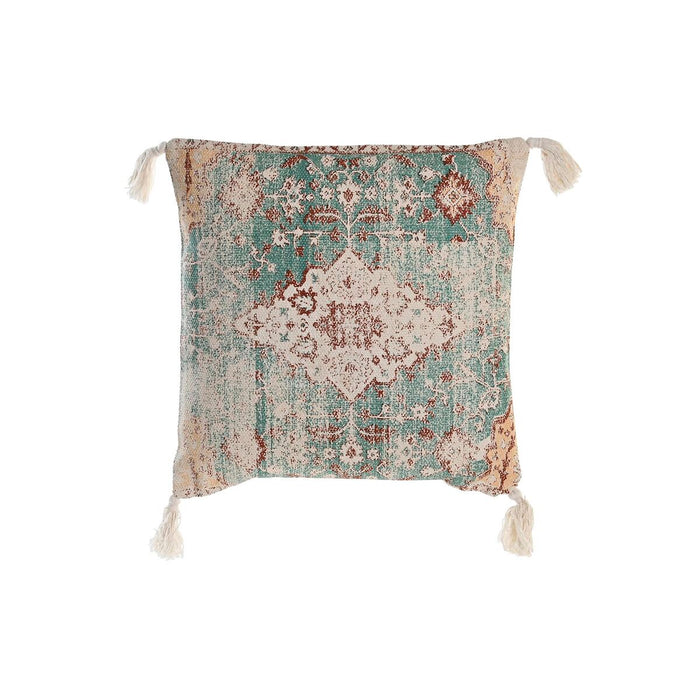 Pernă DKD Home Decor Fez Albastru 45 x 10 x 45 cm Franjuri