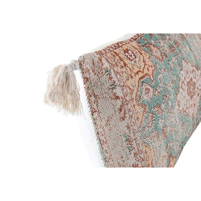 Pernă DKD Home Decor 60 x 10 x 30 cm Bej Albastru Arab Franjuri