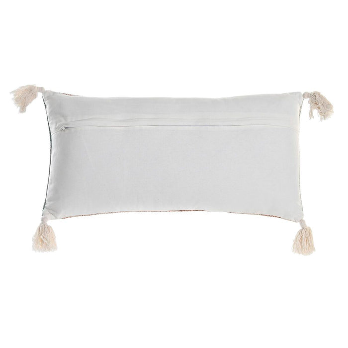 Pernă DKD Home Decor 60 x 10 x 30 cm Bej Albastru Arab Franjuri