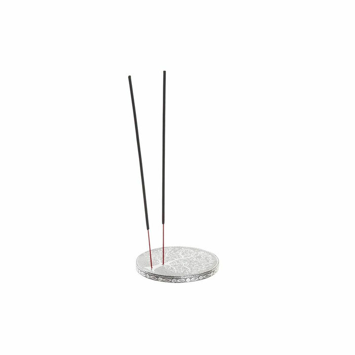 Suport DKD Home Decor Ø 10 cm Lemn Aluminiu Arab