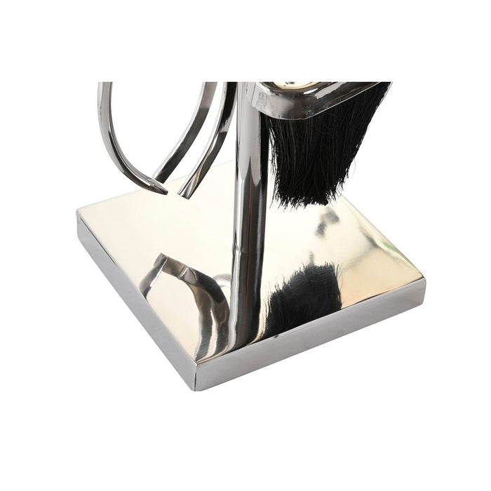Ustensile pentru șemineu DKD Home Decor Oțel Aluminiu (15 x 15 x 62 cm)