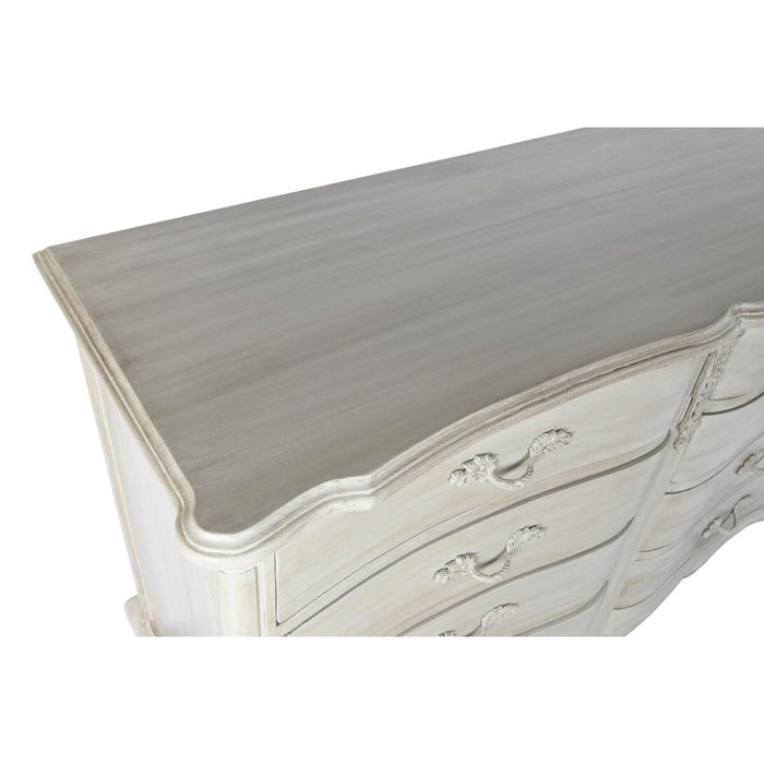 Dulap cu Sertare DKD Home Decor 140 x 50 x 90 cm Gri Bej Lemn de mango Lemn MDF