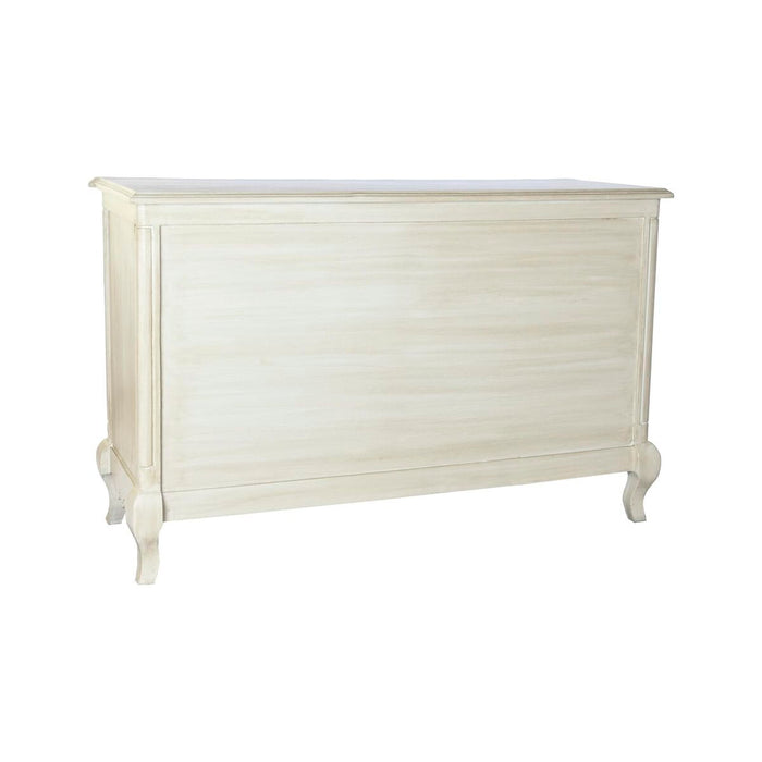 Dulap cu Sertare DKD Home Decor 140 x 50 x 90 cm Gri Bej Lemn de mango Lemn MDF