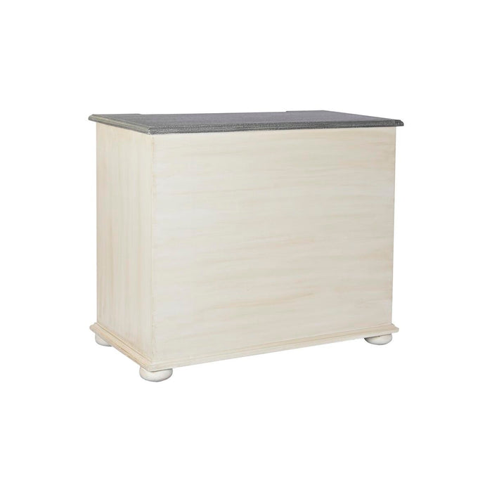 Dulap cu Sertare DKD Home Decor 100 x 50 x 83,5 cm Gri Bej Gri închis Lemn de mango Lemn MDF