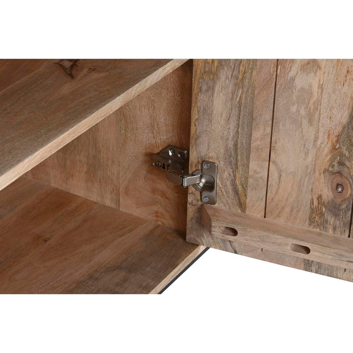 Servantă DKD Home Decor Alb Negru Natural Negru/Alb Lemn de mango 140 x 40 x 80 cm