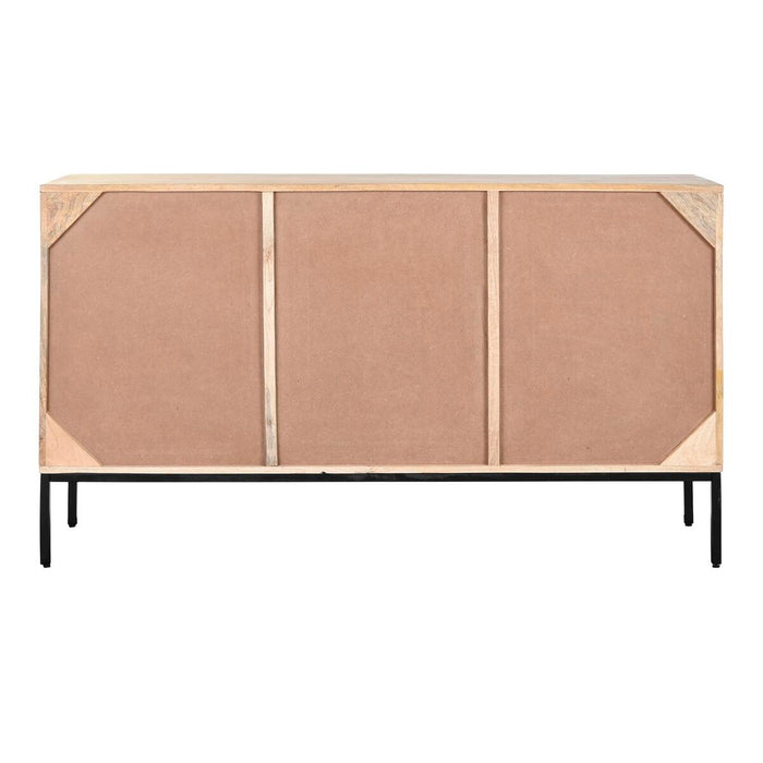 Servantă DKD Home Decor Alb Negru Natural Negru/Alb Lemn de mango 140 x 40 x 80 cm