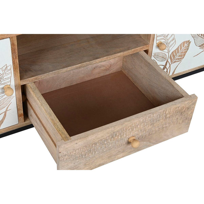 Mobilă TV DKD Home Decor Metal Lemn de mango (140 x 40 x 50 cm)