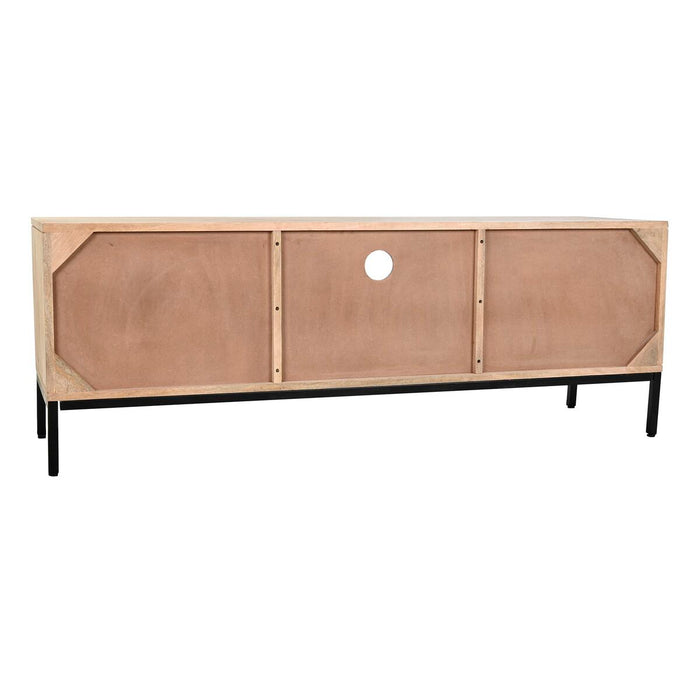 Mobilă TV DKD Home Decor Metal Lemn de mango (140 x 40 x 50 cm)