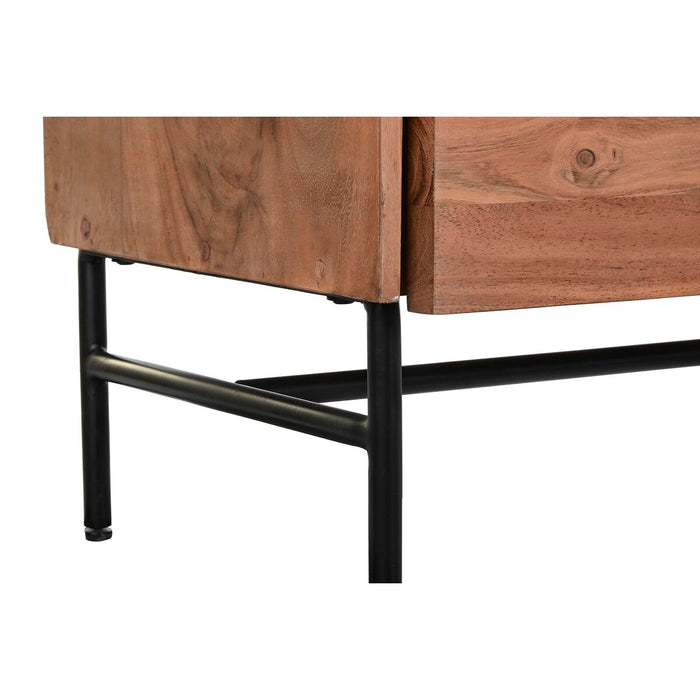 Stand Prezentare DKD Home Decor 80 x 40 x 197 cm Geam Aluminiu Salcâm