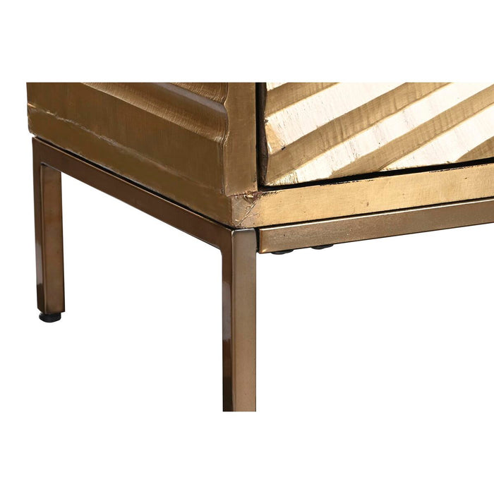 Servantă DKD Home Decor Auriu* Alamă Lemn de mango 160 x 40 x 80 cm