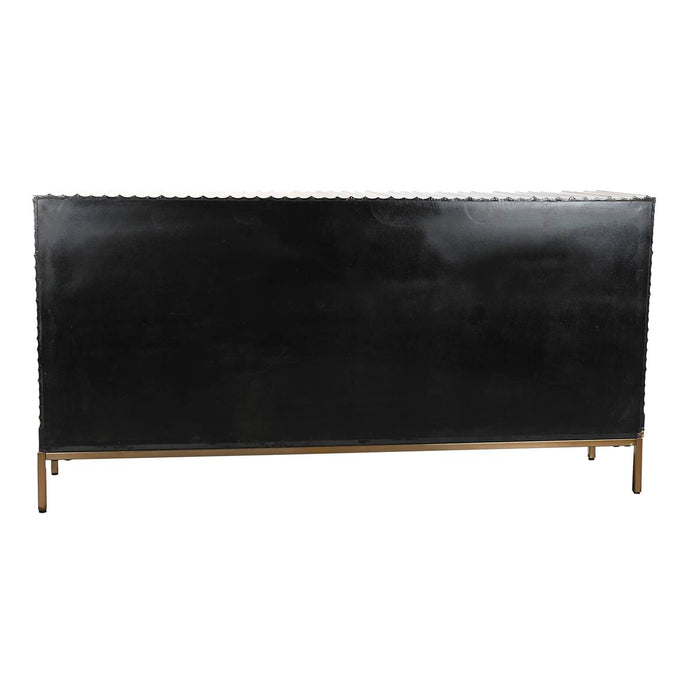 Servantă DKD Home Decor Auriu* Alamă Lemn de mango 160 x 40 x 80 cm