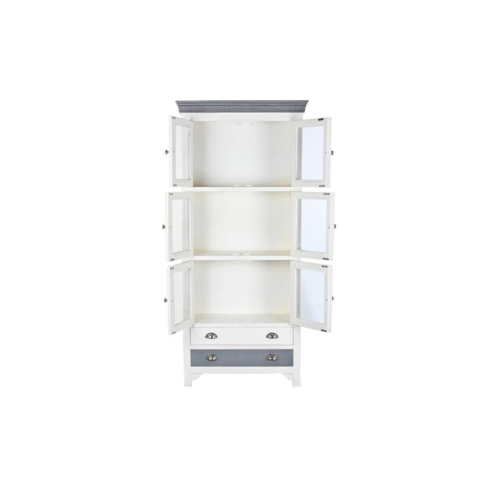 Stand Prezentare DKD Home Decor 89 x 40 x 200 cm Geam Lemn de mango