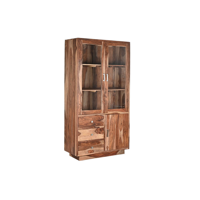 Stand Prezentare DKD Home Decor Geam Lemn de cauciuc 100 x 42 x 190 cm