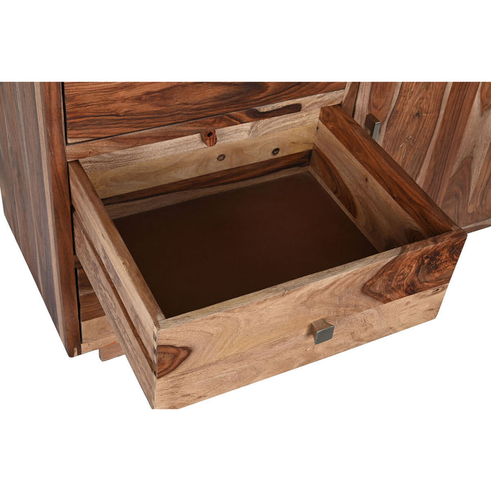 Stand Prezentare DKD Home Decor Geam Lemn de cauciuc 100 x 42 x 190 cm